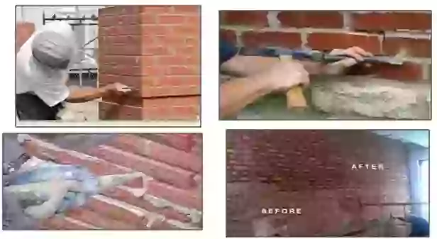what is pointing, type of pointing, advantages of pointing, pointing means, Flush pointing, V-grooved pointing, Keyed or grooved pointing,