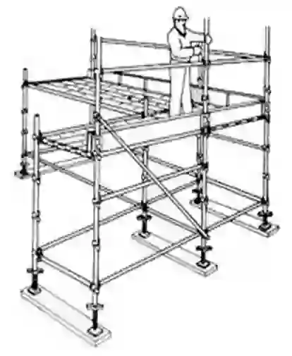 Scaffolding, Components parts scaffolding, Types of Scaffolding, Suspended Scaffolding, Steel scaffolding, Cantilever or Needle scaffolding,