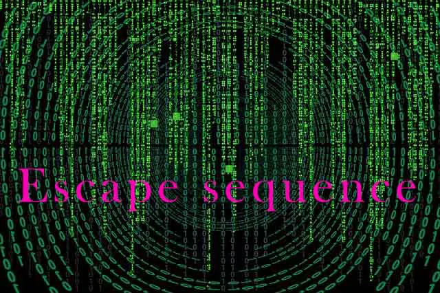 what is escape sequence in python, escape sequence in java, escape sequence in c, escape sequence example, escape sequence in c tutorialspoint, escape sequences are prefixed with, which of the following is an escape sequence mcq, what are escape sequences explain with example, escape sequence in c#, escaping computer science, escape sequence in python, escape sequence in java, escape character java, line feed escape sequence, escape sequences java, escape sequences python, escape sequence javascript, escape sequence in unix, escape sequence in php, c language is of which level language, escape sequences are prefixed with, special symbols in c, escape sequence in c, c++ special characters in strings,